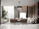 Kristály függesztett csillár E14 foglalattal, 9x40W, 600x1600 mm, IP20, fekete - N2302