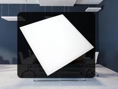 LED mennyezeti panel 40W 595x595mm, 4500K természetes fehér, opál búra - PL121H