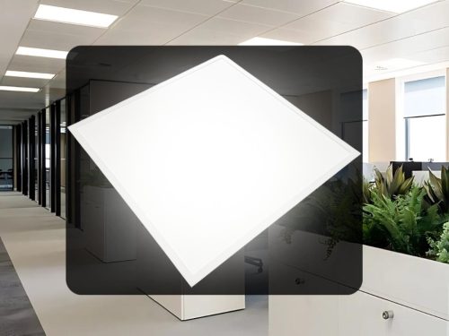 LED panel 40W, 595x595 mm, 4000K semleges fehér, IP20, opál búra - PL5224