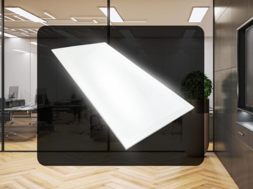 LED panel 25W, 295x595 mm, 4000K semleges fehér, IP20, opál búra - PL6221