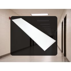   LED panel 40W, 295x1195 mm, 4000K semleges fehér, IP20, opál búra - PL7224
