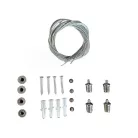 Mennyezeti függeszték LED panelekhez állítható 1000mm - SN100