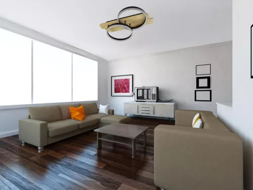 LED dizájn mennyezeti lámpa 70W, 5600 lm, 3000K-6500K színhőmérséklet, dimmelhető, IP20 - TA1300/BW