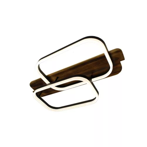 LED dizájn mennyezeti lámpa 95W, 7600lm, 3000-6500K CCT, dimmelhető, RF távirányítóval, IP20 - TA130