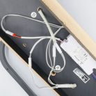 LED dizájn mennyezeti lámpa 95W, 7600lm, 3000-6500K CCT, dimmelhető, RF távirányítóval, IP20 - TA130