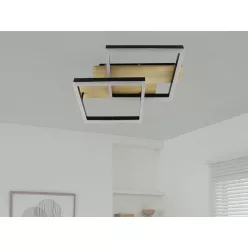   LED Mennyezeti lámpa 85W 6800lm 3000K–6500K dimmelhető IP20 TA1302/BW