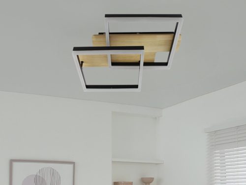 LED Mennyezeti lámpa 85W 6800lm 3000K–6500K dimmelhető IP20 TA1302/BW