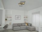 LED Mennyezeti lámpa 85W 6800lm 3000K–6500K dimmelhető IP20 TA1302/BW