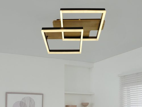 LED Mennyezeti lámpa 85W 6800lm 3000K–6500K dimmelhető IP20 TA1302/BW
