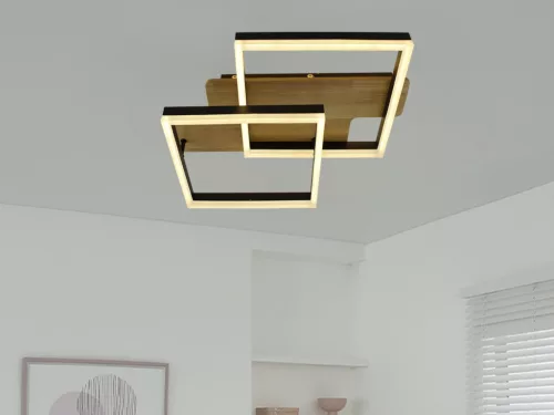 LED Mennyezeti lámpa 85W 6800lm 3000K–6500K dimmelhető IP20 TA1302/BW