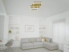 LED Mennyezeti lámpa 85W 6800lm 3000K–6500K dimmelhető IP20 TA1302/BW