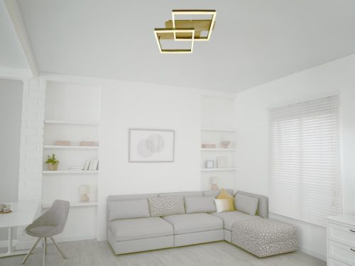 LED Mennyezeti lámpa 85W 6800lm 3000K–6500K dimmelhető IP20 TA1302/BW