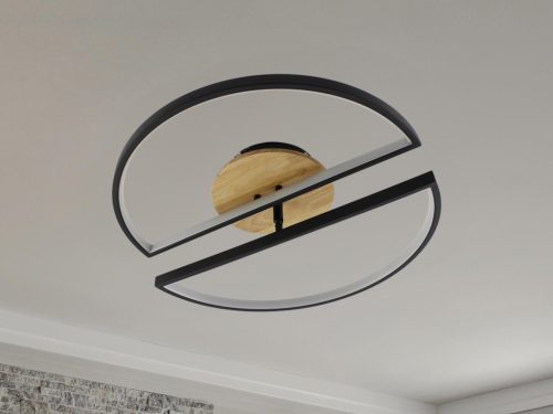 LED dizájn mennyezeti lámpa 75W, 499x135 mm, 3000K-6500K, IP20 - TA1303/BW