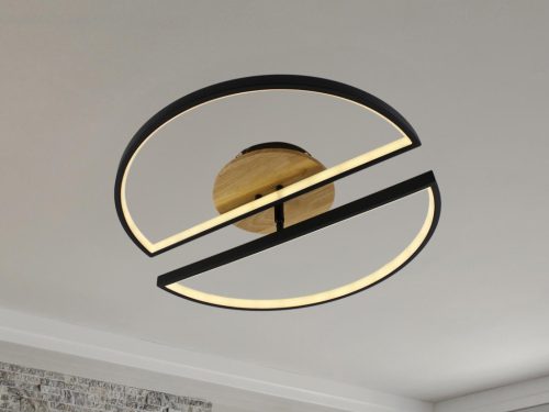 LED dizájn mennyezeti lámpa 75W, 499x135 mm, 3000K-6500K, IP20 - TA1303/BW