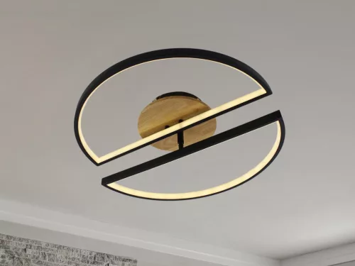 LED dizájn mennyezeti lámpa 75W, 499x135 mm, 3000K-6500K, IP20 - TA1303/BW