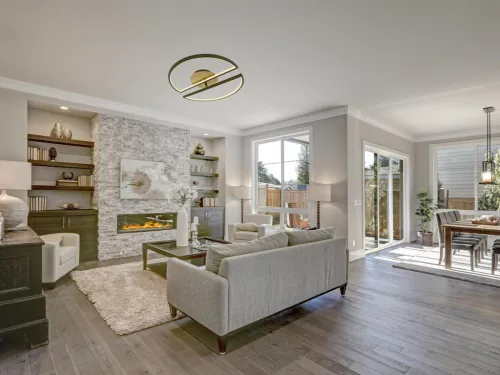 LED dizájn mennyezeti lámpa 75W, 499x135 mm, 3000K-6500K, IP20 - TA1303/BW