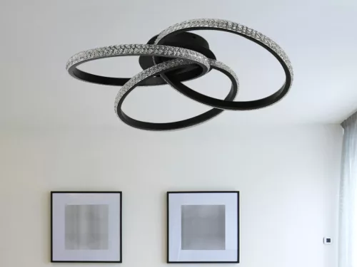 LED dizájn mennyezeti lámpa 70W, 499x220 mm, 3000K-6500K, IP20 - TA1304/B