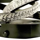 LED dizájn mennyezeti lámpa 70W, 499x220 mm, 3000K-6500K, IP20 - TA1304/B