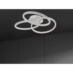   LED dizájn mennyezeti lámpa 70W, 499x220 mm, 3000K-6500K, IP20 - TA1304/W