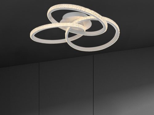 LED dizájn mennyezeti lámpa 70W, 499x220 mm, 3000K-6500K, IP20 - TA1304/W
