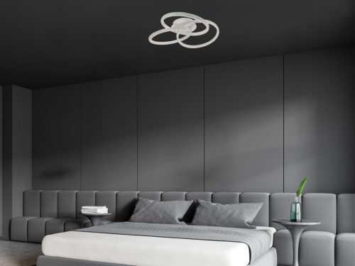 LED dizájn mennyezeti lámpa 70W, 499x220 mm, 3000K-6500K, IP20 - TA1304/W