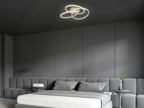 LED dizájn mennyezeti lámpa 70W, 499x220 mm, 3000K-6500K, IP20 - TA1304/W