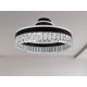 LED dizájn mennyezeti lámpa 85W, 6800lm, 3000-6500K CCT, dimmelhető, RF távirányítóval, IP20 - TA130