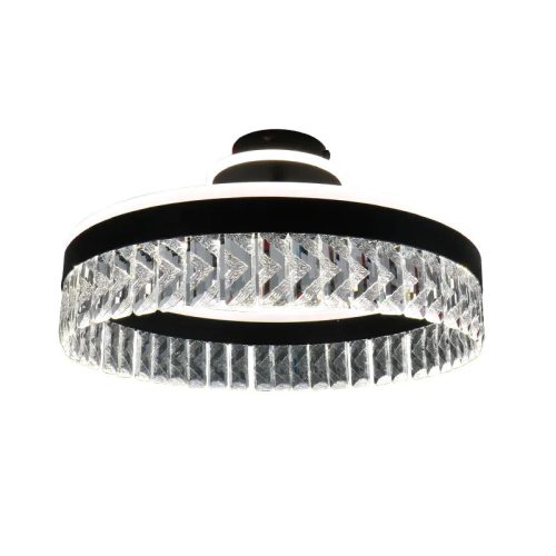 LED dizájn mennyezeti lámpa 85W, 6800lm, 3000-6500K CCT, dimmelhető, RF távirányítóval, IP20 - TA130