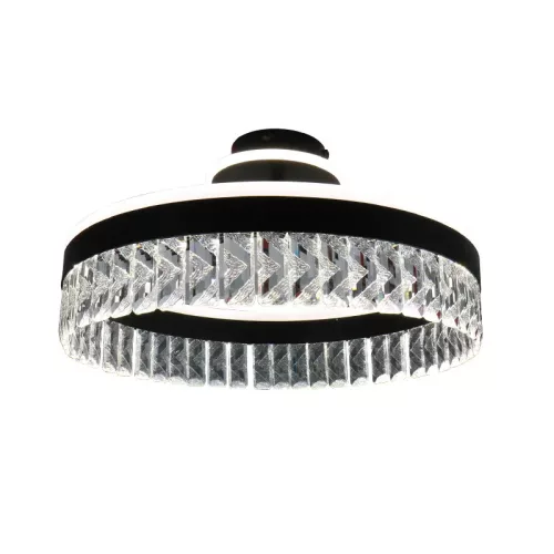 LED dizájn mennyezeti lámpa 85W, 6800lm, 3000-6500K CCT, dimmelhető, RF távirányítóval, IP20 - TA130