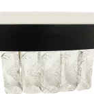 LED dizájn mennyezeti lámpa 85W, 6800lm, 3000-6500K CCT, dimmelhető, RF távirányítóval, IP20 - TA130