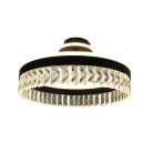 LED dizájn mennyezeti lámpa 85W, 6800lm, 3000-6500K CCT, dimmelhető, RF távirányítóval, IP20 - TA130