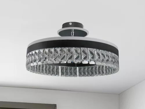 LED dizájn mennyezeti lámpa 85W, 6800 lm, 3000K-6500K, dimmelhető, IP20 - TA1305/CH