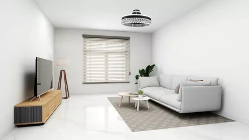 LED dizájn mennyezeti lámpa 85W, 6800 lm, 3000K-6500K, dimmelhető, IP20 - TA1305/CH