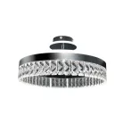LED dizájn mennyezeti lámpa 85W, 6800 lm, 3000K-6500K, dimmelhető, IP20 - TA1305/CH