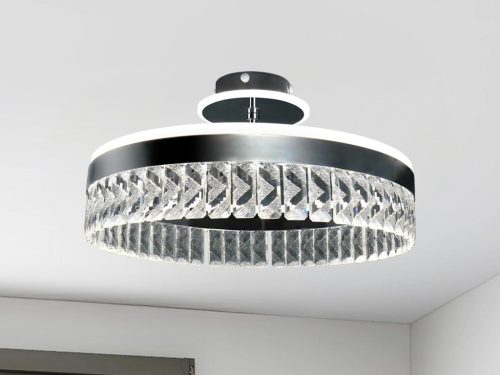 LED dizájn mennyezeti lámpa 85W, 6800 lm, 3000K-6500K, dimmelhető, IP20 - TA1305/CH