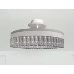   LED dizájn mennyezeti lámpa 85W, 6800 lm, 3000K-6500K, dimmelhető, IP20 - TA1305/W