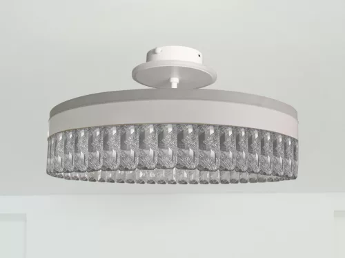 LED dizájn mennyezeti lámpa 85W, 6800 lm, 3000K-6500K, dimmelhető, IP20 - TA1305/W