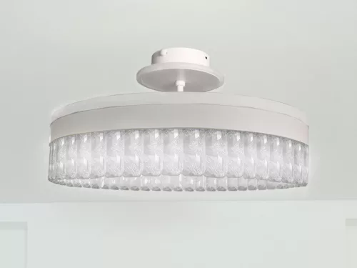 LED dizájn mennyezeti lámpa 85W, 6800 lm, 3000K-6500K, dimmelhető, IP20 - TA1305/W