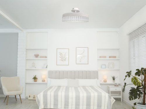 LED dizájn mennyezeti lámpa 85W, 6800 lm, 3000K-6500K, dimmelhető, IP20 - TA1305/W