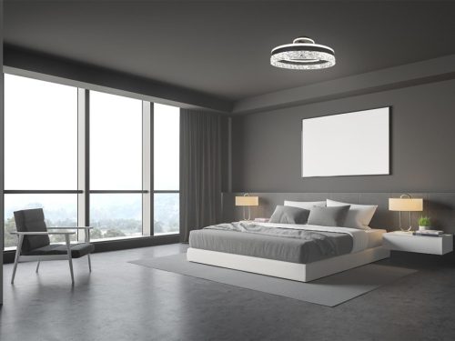 LED dizájn mennyezeti lámpa 85W, 6800 lm, 3000K-6500K, dimmelhető, IP20 - TA1306/B