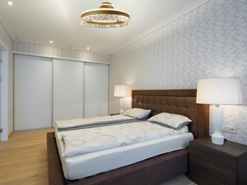 LED dizájn mennyezeti lámpa 85W dimmelhető 6800lm 3000K-6500K IP20 fém akril - TA1306/G