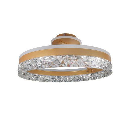 LED dizájn mennyezeti lámpa 85W dimmelhető 6800lm 3000K-6500K IP20 fém akril - TA1306/G