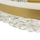 LED dizájn mennyezeti lámpa 85W dimmelhető 6800lm 3000K-6500K IP20 fém akril - TA1306/G