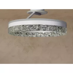   LED dizájn mennyezeti lámpa 85W, 6800 lm, 3000K-6500K, dimmelhető, IP20 - TA1306/W