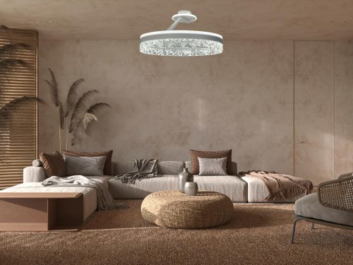 LED dizájn mennyezeti lámpa 85W, 6800 lm, 3000K-6500K, dimmelhető, IP20 - TA1306/W