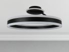 LED dizájn mennyezeti lámpa 86W dimmelhető 6880lm 3000K-6500K IP20 fém akril - TA1307/B
