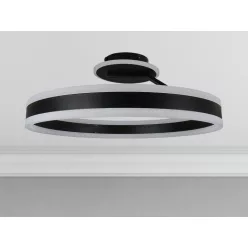   LED dizájn mennyezeti lámpa 86W dimmelhető 6880lm 3000K-6500K IP20 fém akril - TA1307/B