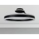 LED dizájn mennyezeti lámpa 86W dimmelhető 6880lm 3000K-6500K IP20 fém akril - TA1307/B