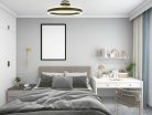 LED dizájn mennyezeti lámpa 86W dimmelhető 6880lm 3000K-6500K IP20 fém akril - TA1307/B