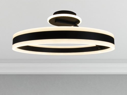 LED dizájn mennyezeti lámpa 86W dimmelhető 6880lm 3000K-6500K IP20 fém akril - TA1307/B